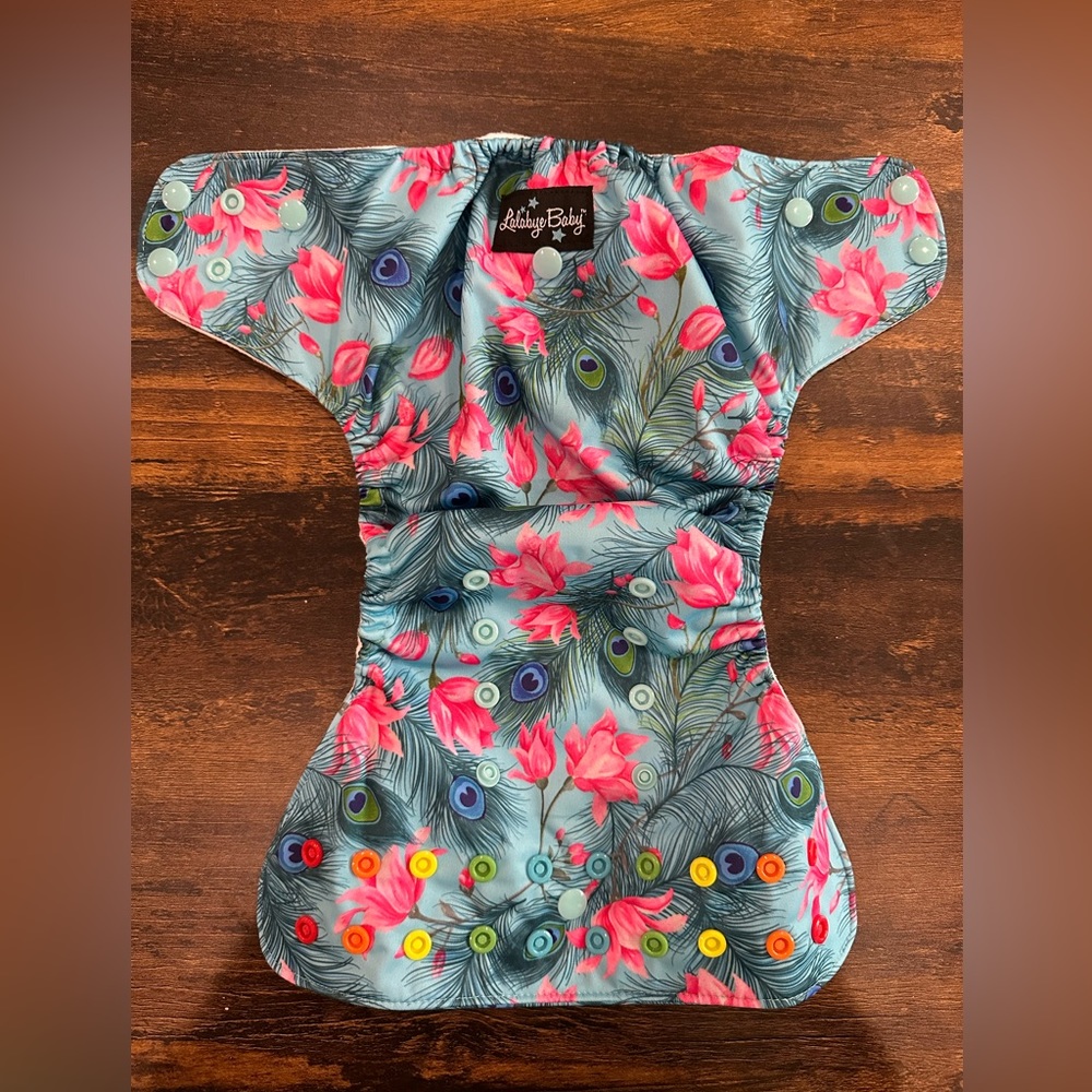Cloth diaper for baby Lalabye Baby OS 2 in 1 - Paradise (LE) pocket